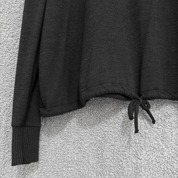 GAP Softspun Tie-Hem Top Black XL - Picture 5 of 8